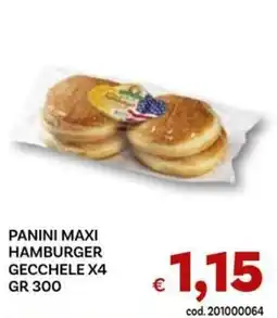 Vivo Supermercati Panini maxi hamburger gecchele offerta