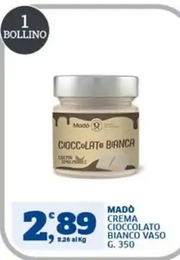 Sigma Madò crema cioccolato bianco offerta