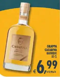 Deco Iperstore Grappa Casariva Barrique offerta