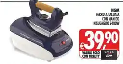 Deco Iperstore Ferro a caldaia con manico in sughero offerta
