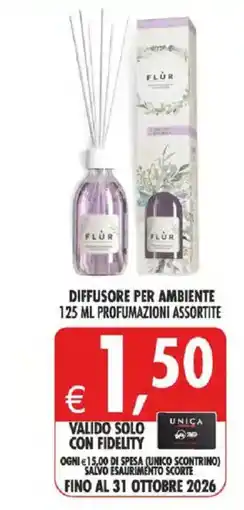 Deco Iperstore Diffusore per ambiente Flùr offerta