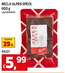 C+C maxigross Recla Alpen Speck offerta