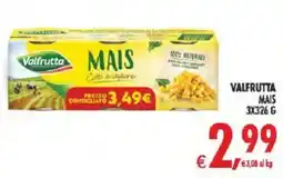 Deco Iperstore Valfrutta Mais Cotto a vapore offerta
