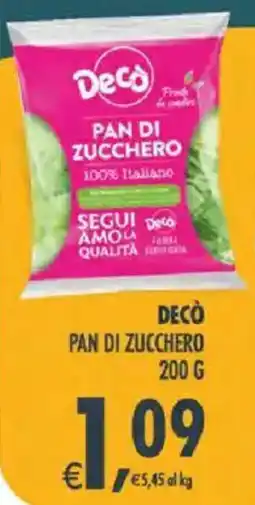 Deco Iperstore Decò pan di zucchero offerta