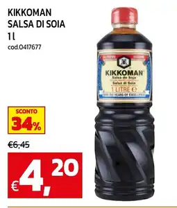 C+C maxigross Kikkoman salsa di soia offerta