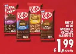 Deco Iperstore Kit Kat Tavoletta di cioccolato offerta