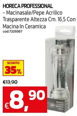 C+C maxigross Horeca Professional Macinasale/Pepe Acrilico offerta