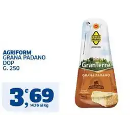 Sigma GranTerre Grana Padano offerta