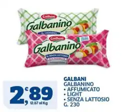 Sigma Galbanino affumicato light senza lattosio offerta