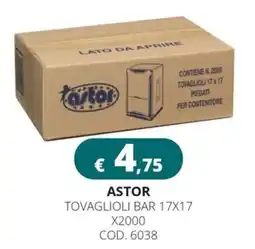 Altasfera Astor tovaglioli bar 17x17 offerta