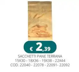 Altasfera Sacchetti pane terrana offerta