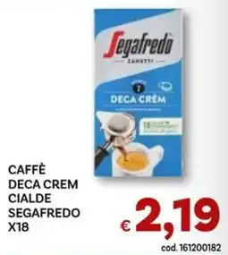 Vivo Supermercati Caffè Deca Crem Cialde Segafredo offerta