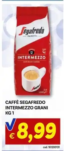 Vivo Supermercati Caffè Segafredo Intermezzo Grani offerta
