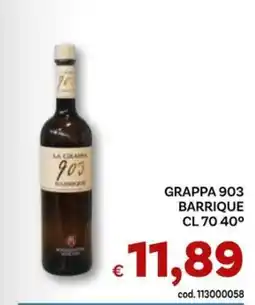 Vivo Supermercati La Grappa 903 Barrique offerta