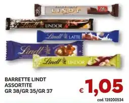 Vivo Supermercati Barrette Lindt assortite offerta