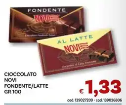 Vivo Supermercati Cioccolato Novi Fondente/Latte offerta