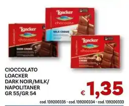 Vivo Supermercati Cioccolato Loacker offerta