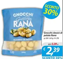 DiMeglio Gnocchi classici di patate Rana offerta