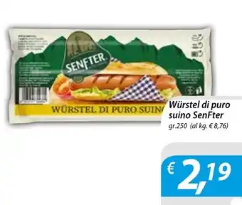 Würstel di puro suino SenFter