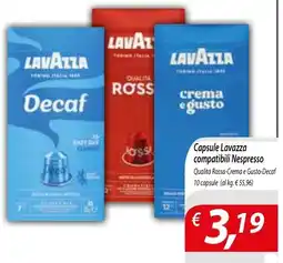 DiMeglio Capsule Lavazza compatibili Nespresso offerta
