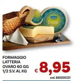 Vivo Supermercati Formaggio Latteria Davar offerta
