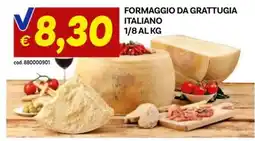 Vivo Supermercati Formaggio da grattugia italiano offerta