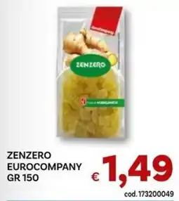 Vivo Supermercati Zenzero Eurocompany offerta