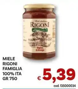 Vivo Supermercati Miele Rigoni Famiglia offerta