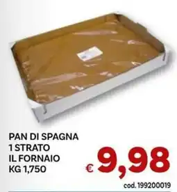 Vivo Supermercati Pan di spagna il fornaio offerta