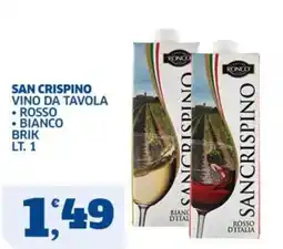 Sigma San Crispino Vino da tavola offerta