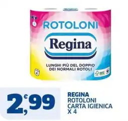 Sigma Regina rotoloni carta igienica offerta