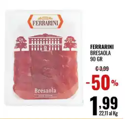 Gecop Ferrarini Bresaola offerta