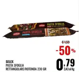 Gecop Selex Pasta Sfoglia offerta