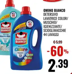 Gecop Omino Bianco Detersivo Color+ offerta