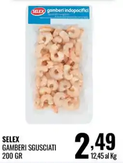Gecop Selex gamberi sgusciati offerta