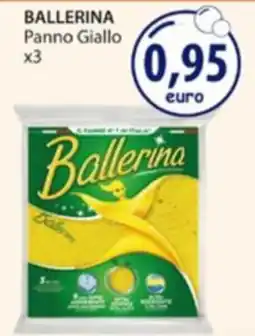 Acqua & Sapone Ballerina Panno Giallo offerta