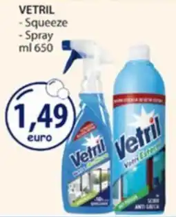 Acqua & Sapone Vetril Squeeze Spray offerta