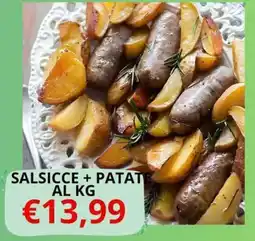 Supermercati Pasquale Prisco Salsicce + Patate offerta
