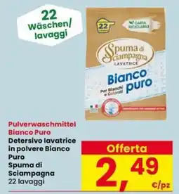 Interspar Pulverwaschmittel Bianco Puro offerta