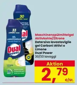Interspar Detergente lavastoviglie gel Dual Power offerta