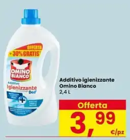 Eurospar Additivo igienizzante Omino Bianco offerta