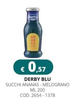 Altasfera Derby Blu succhi ananas - melograno offerta