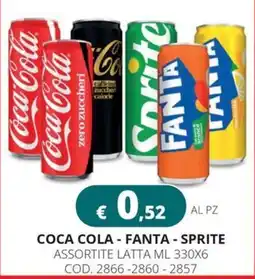 Altasfera Coca Cola - Fanta - Sprite offerta