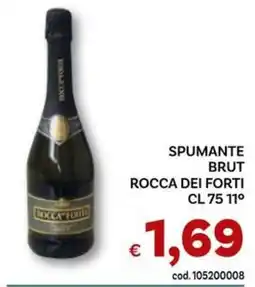 Vivo Supermercati Spumante brut rocca dei forti offerta