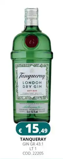 Altasfera Tanqueray Gin Gr 43.1 offerta