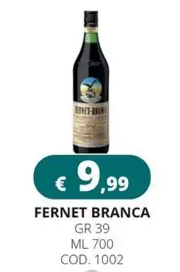 Altasfera Fernet Branca offerta