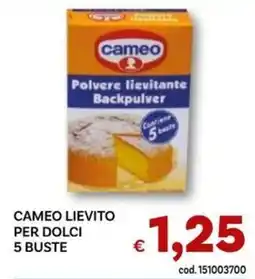 Vivo Supermercati Cameo lievito per dolci offerta