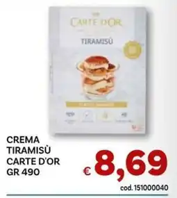 Vivo Supermercati Crema tiramisù Carte d'Or offerta