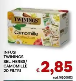 Vivo Supermercati Infusi Twinings Sel. Herbs/ Camomille offerta