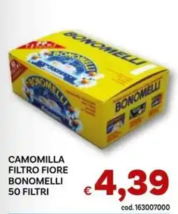 Vivo Supermercati Camomilla filtro fiore Bonomelli offerta